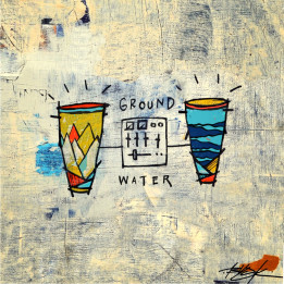 Blu & Damu The Fudgemunk - Ground & Water (Blue Vinyl)