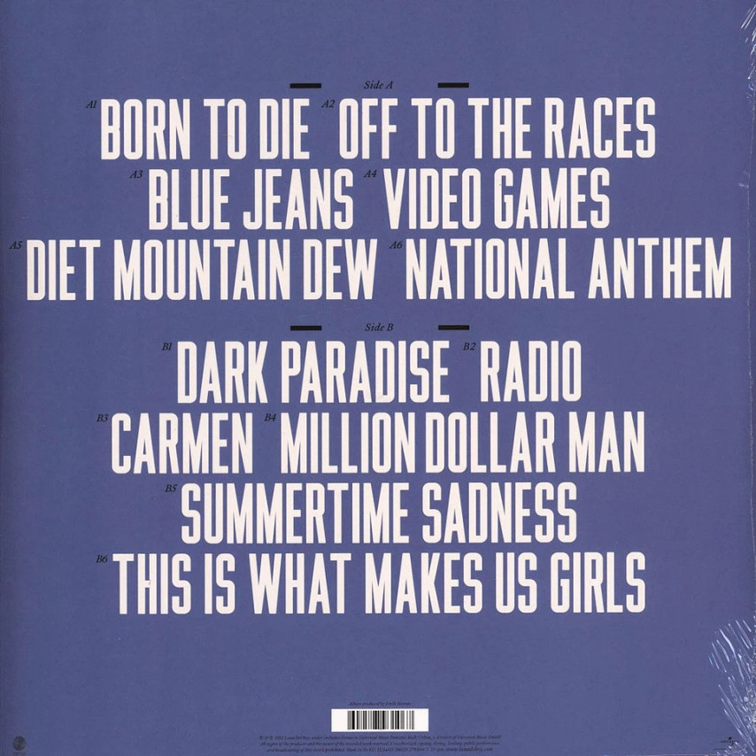 Lana Del Rey - Born To Die (1LP Reissue)