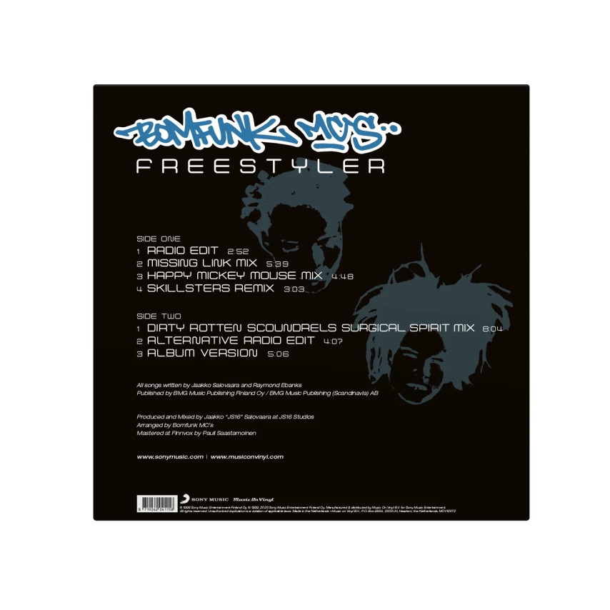 Bomfunk MC's - Freestyler (Crystal Vinyl)
