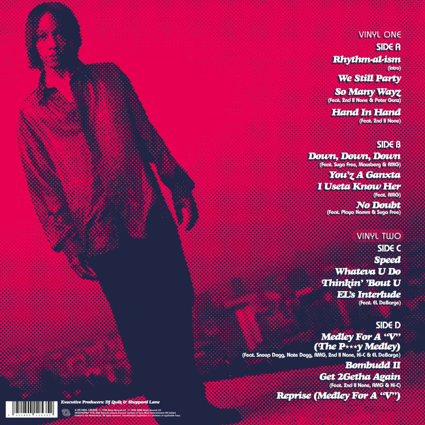 DJ Quik rhythm-al-ism レコード　サイン入り2LP DJ QUIK ‎/ RHYTHM-AL-ISM (OVER 70 MINUTES OF COMMERCIAL-FREE MUSIC
