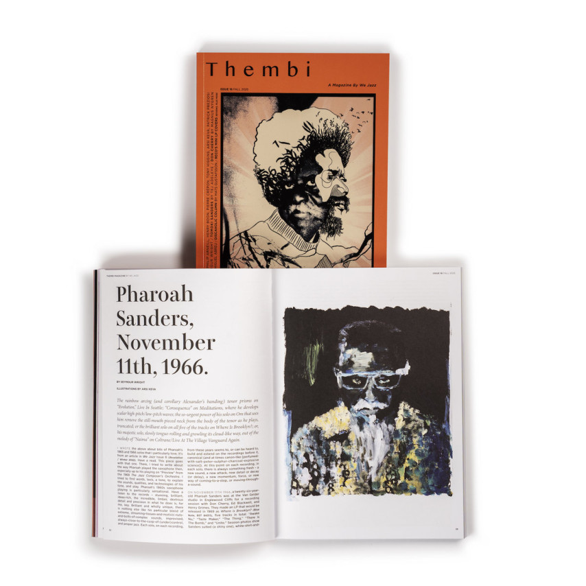 We Jazz Magazine - Thembi - Issue 16 - Fall 2025