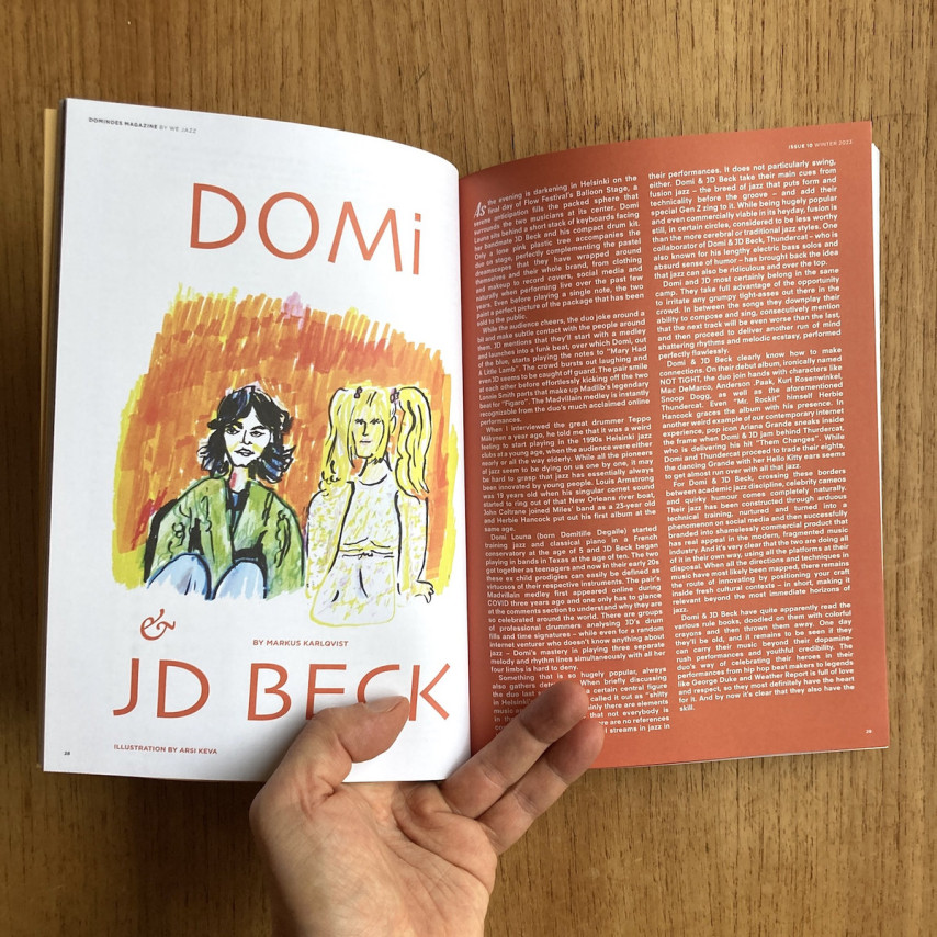 We Jazz Magazine - Dominoes - Issue 10 - Winter 2023