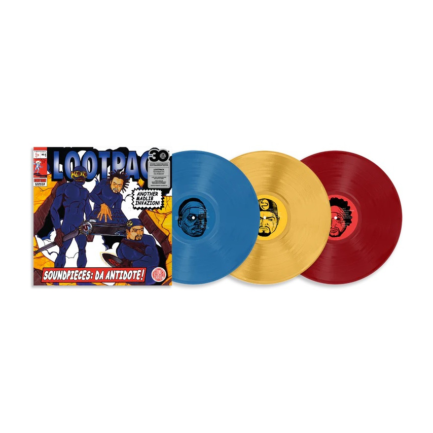Lootpack - Soundpieces: Da Antidote! (Limited Primary Colors 3LP)