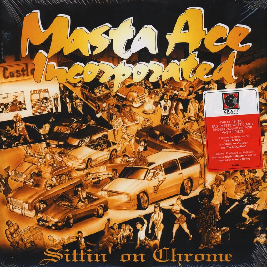 Masta Ace Incorporated - Sittin' On Chrome (Black Vinyl 2LP)