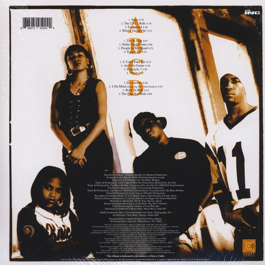 Masta Ace Incorporated - Sittin' On Chrome (Black Vinyl 2LP)