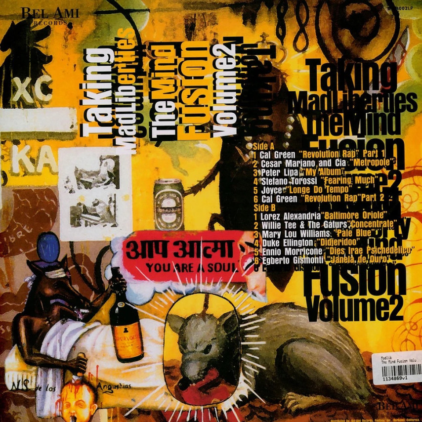 Madlib - Mind Fusion Vol. 2 (Multi-Coloured Splatter Vinyl)