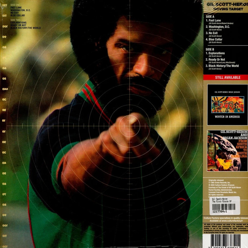 Gil Scott-Heron - Moving Target (RSD 2025 Translucent Red Vinyl)