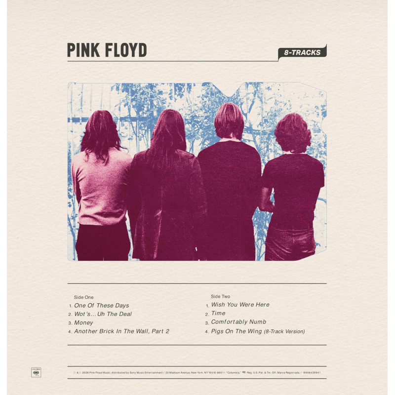 Pink Floyd - 8-Tracks (Black Vinyl LP)