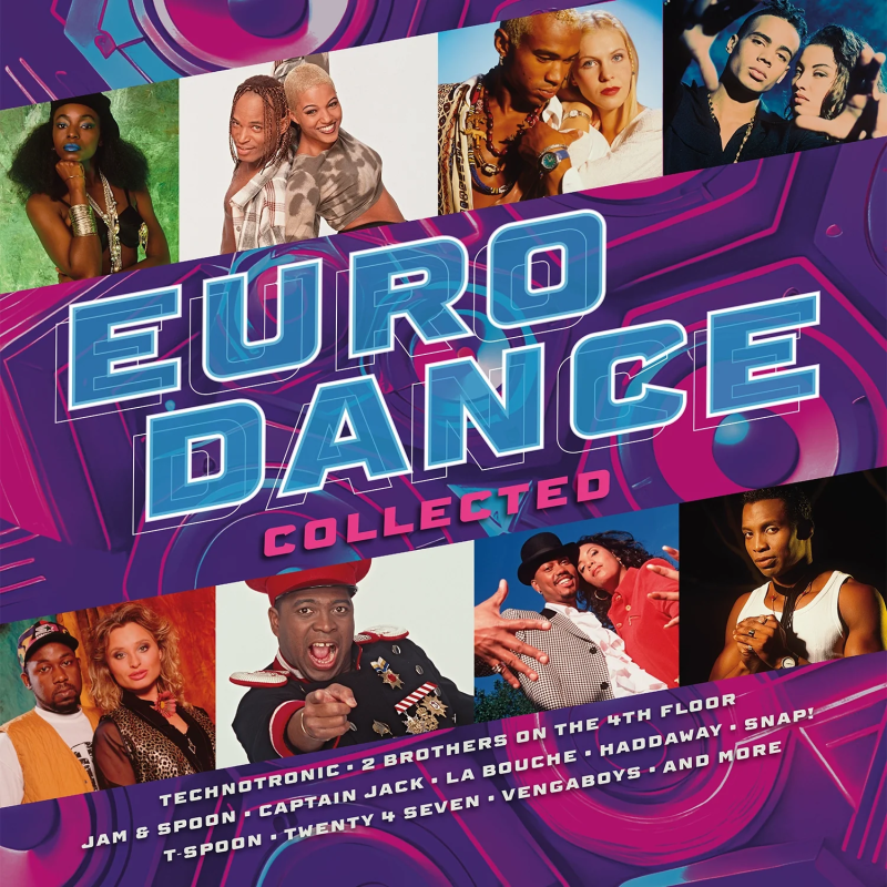 Various Artists - Eurodance Collected (color vinyl 2LP)