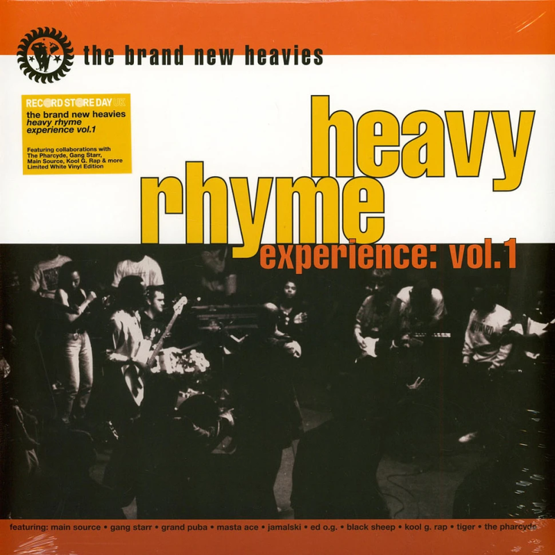 The Brand New Heavies - Heavy Rhyme Experience Vol. 1 (White Vinyl)
