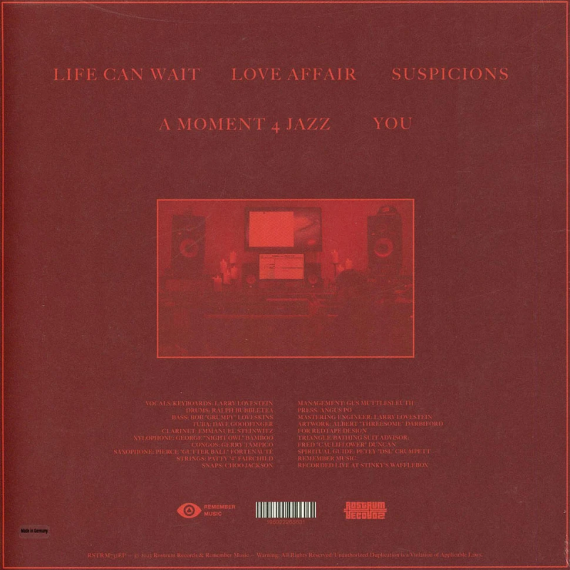 Larry Lovestein & The Velvet Revival - You (черен винил 10")