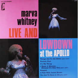 Marva Whitney - Live & Lowdown At The Apollo