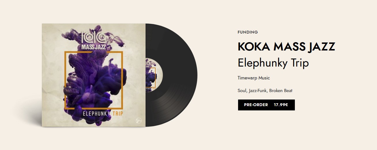 MyVinyl подкрепя Koka Mass Jazz и албума им Elephunky Trip